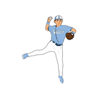 Allamericansteelheads Sticker by All American Baseball