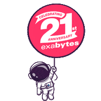 Exa-21St Sticker by exabytes