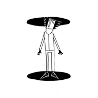 Cartoon Flying GIF by Daniel Spacek