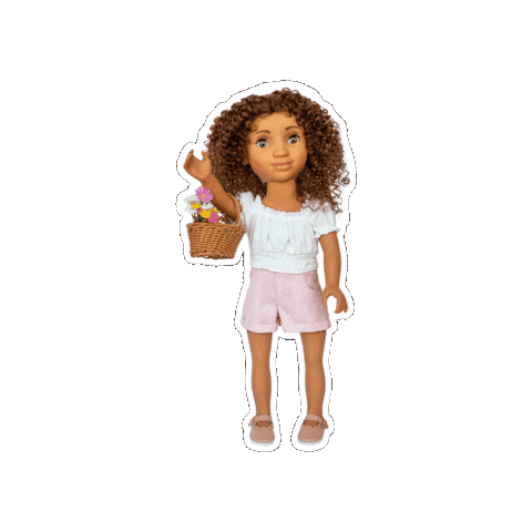 healthyrootsdolls dolls naturalhair curlfriends healthyrootsdolls Sticker