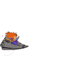 ritahervas viaje avion ritahervas niñavoladora Sticker