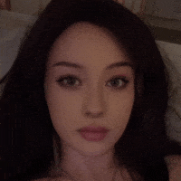 Blinking Cute Girl GIF