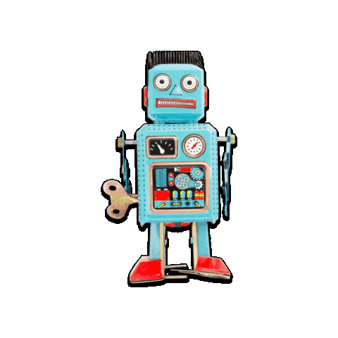 Robot Ai Sticker by BeeCat Creative