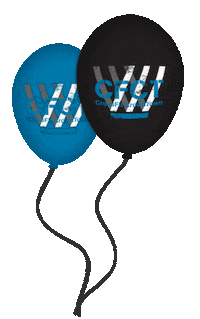 CrossFitCrownTown gym crossfit balloons ww Sticker