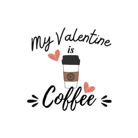 Heart Coffee Sticker by BwBlacksmith