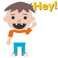 Happy Wave Sticker by Woohoo Storytime