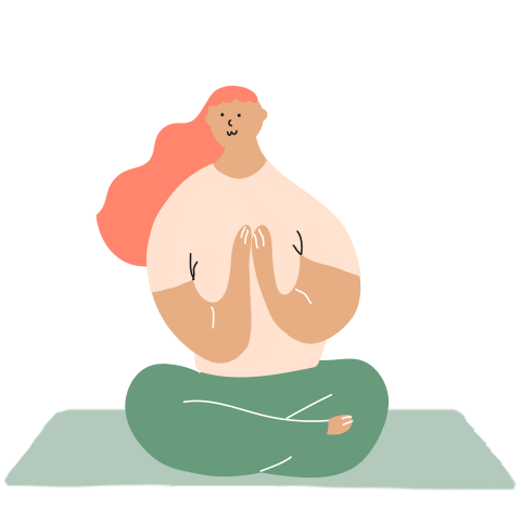 sye0303 giphyupload yoga meditation namaste Sticker