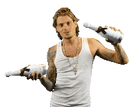 tonyjuniormusic champagne drank moet tony junior Sticker