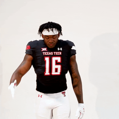 Jesiah Pierre GIF by Texas Tech Football