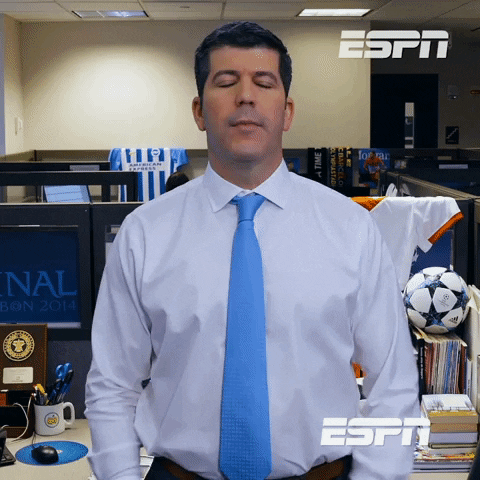 shocked no puede ser GIF by ESPN México