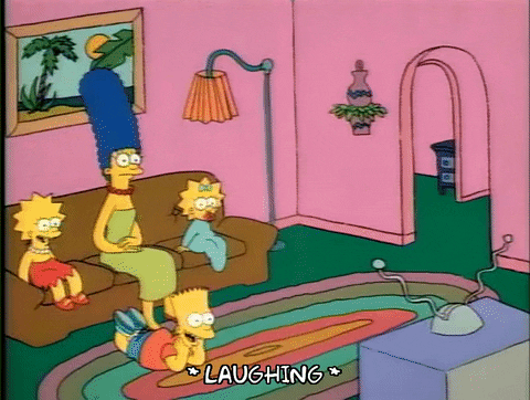 Season 1 Watching Tv GIF by The Simpsons