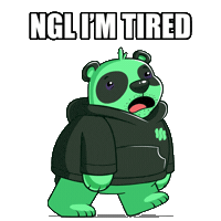 Tired Burnout Sticker by SuperVerse