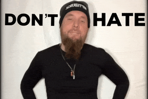 Stop Hate GIF by Mike Hitt