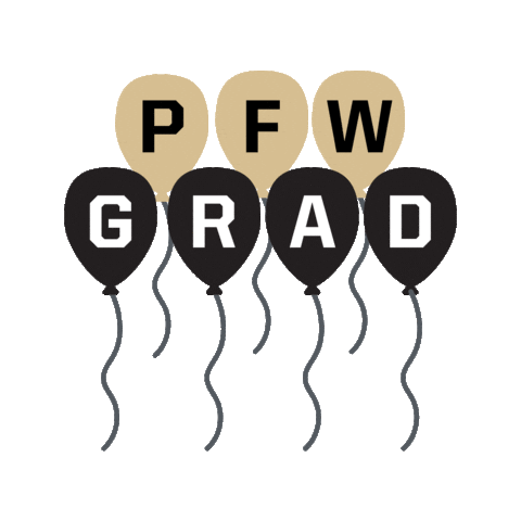 College Graduation Sticker by Purdue University Fort Wayne