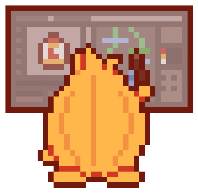 Animation Vegetables Sticker