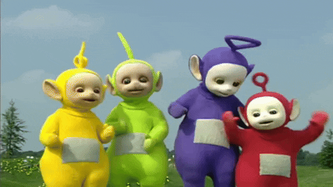 Best Friends Hug GIF by Teletubbies