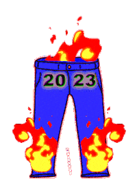Happy New Year Good Luck Sticker by PEEKASSO
