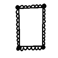 Frame Negro Sticker