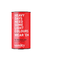 Getsomesanity health period menstruation hygiene Sticker