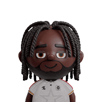 Too Strong Football Sticker by OneFootball Heads