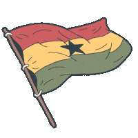 Flag Africa Sticker