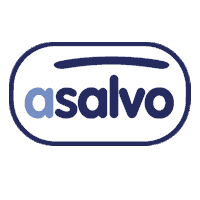 Asalvo logo moving bebe infantil Sticker