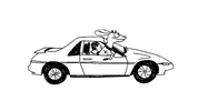 black and white animation GIF by Sarah Schmidt