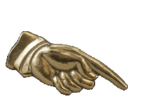 Harry Potter Pointing Hand Sticker
