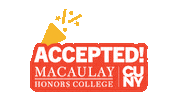 Cuny Macaulay Sticker by City University of New York