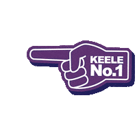 lovekeele keelebecause Sticker by Keele University