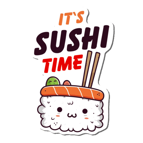 ayakanaxos sushi Naxos ayaka charalampos Sticker