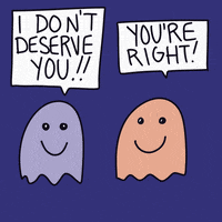 Ghost Smile GIF by Unpopular Cartoonist