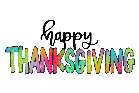 Thanksgiving Day Sticker by AlwaysBeColoring