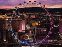 VisitLasVegas vegas las vegas skyline bellagio GIF