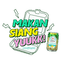 capkakitigaid lunch lemon lime capkakitiga Sticker