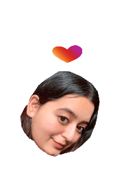 Akshita Sticker by BORN ON INSTAGRAM