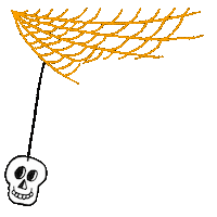 Halloween Skull Sticker by KROM Kendama