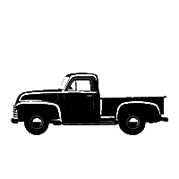 Truck Driving Sticker by Stephen Day