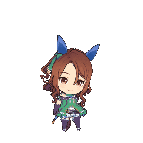 kinghalos1stfan giphyupload giphycreatortest uma umamusume Sticker