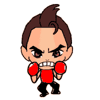 Angry Mad Sticker by Boxing Star