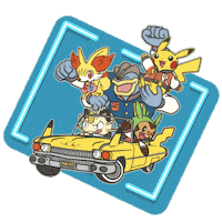 Lets Go Car Sticker by Pokémon