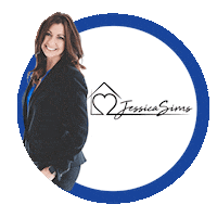 Js Circle Sticker by Jessica Sims