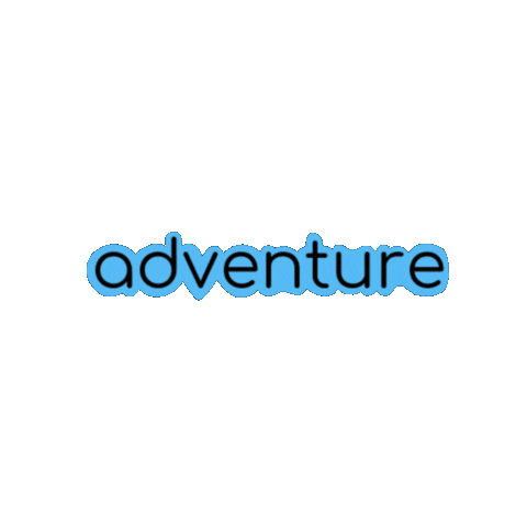 Excited Travel Sticker by Whym