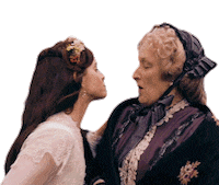 Meryl Streep Kiss Sticker by LittleWomen