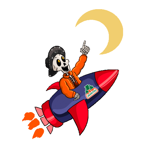 Happy Moon Sticker by Jarritos