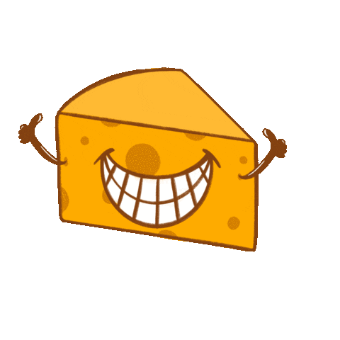 Cheese Smile Sticker by ownerIQ