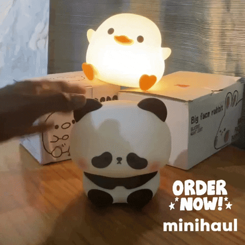 Lamp Light Panda GIF by minihaul.store