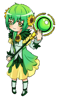Lunime anime green games life Sticker