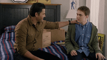 Father And Son Family GIF by Hallmark Mystery