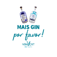 Vincent_Destilaria drink drinks gin borabeber Sticker